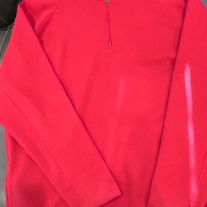 Pull over cotton jacket with zipper XXL